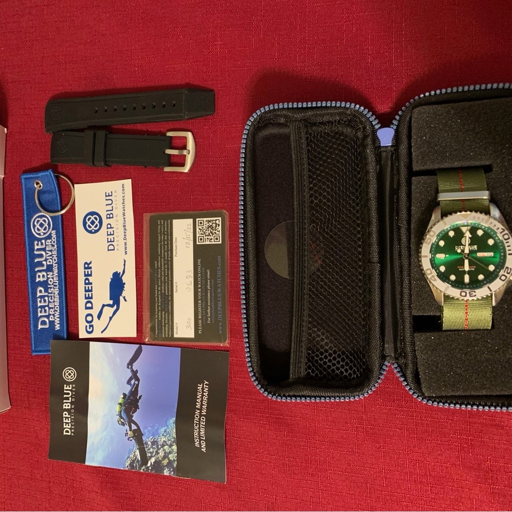 Deep Blue Diver watch